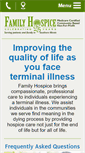 Mobile Screenshot of familyhospice.org
